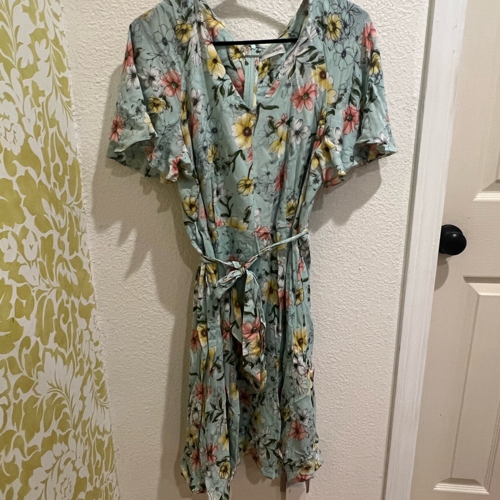 Calvin Klein floral dress